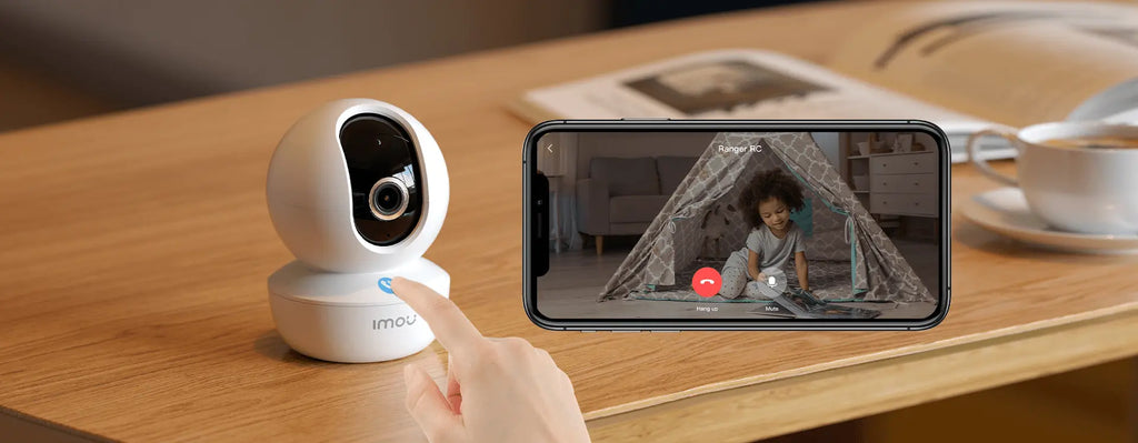 Imou Ranger RC 3MP 2K Wi-Fi – Câmera Inteligente Interna com Rastreamento Automático e Áudio Bidirecional