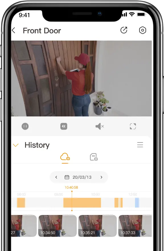 Imou Cue 2 3MP 2K Wi-Fi – Câmera Interna Inteligente com Detecção Humana e Áudio Bidirecional